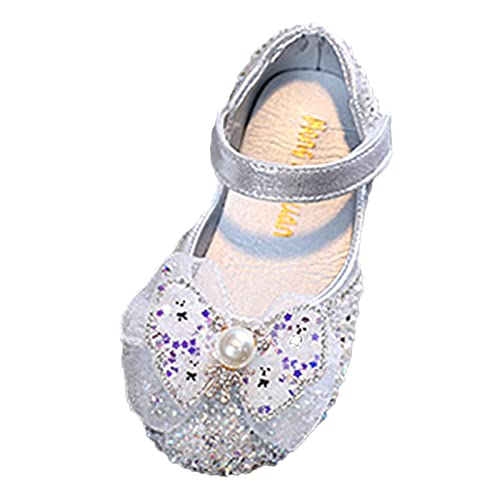 Toddler Girls Bowknot Princess Shoes Fashion Autumn Casual Shoes Dance Performance Shoes Wedding Dress Shoes