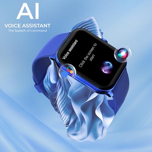 Image of beatXP Nexus 1.78 Super AMOLED Display Bluetooth Calling Smart Watch, Metal Body, Rotary Crown, 368 * 448px, 1000 Nits, 60Hz Refresh Rate, 100+ Sports Modes, 24 /7 Health Tracking, IP68 (Persian Blue)