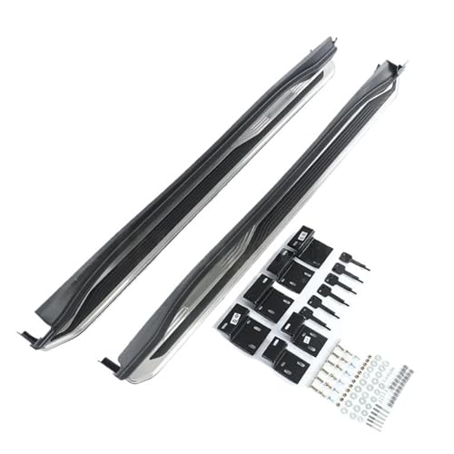 Compatible For Jeep Compass 2017-2024 2Pcs Left Right Running Board Side Steps Nerf Bar Car Pedal Side Stairs