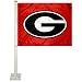 College Flags and Banners Co. Georgia Bulldogs Red Car Flag