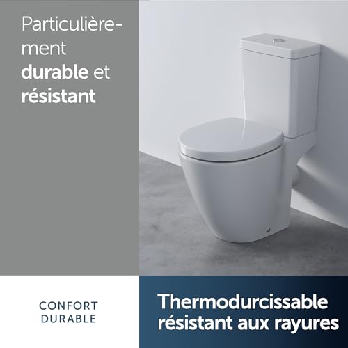 Abattant WC Ideal Standard Connect Space Blanc 39 cm - 4
