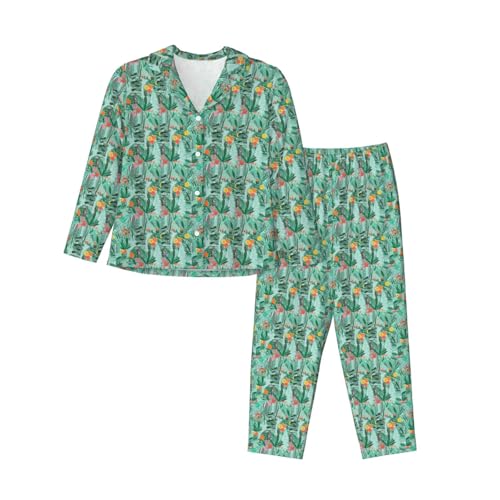 Pyjama deux pièces femme manches longues pour nuits douces et sereines