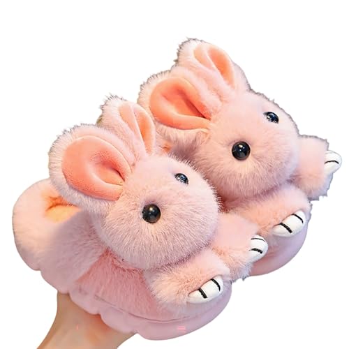 Chaussons d'hiver pour fille pour stopper les pieds froids avec semelle
