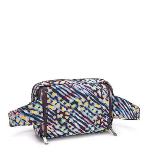 Image of Kipling Women's Abanu Medium Crossbody Bag, Lightweight, Adjustable Nylon Waist Pack with Multi-Compartment Zip Pockets