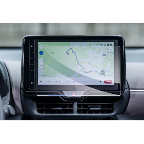 Autocollant verre trempé Toyota Yaris Cross 2022 film protection GPS 9" auto