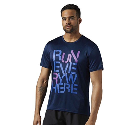 Reebok Running Run Everywhere Graphic Tee