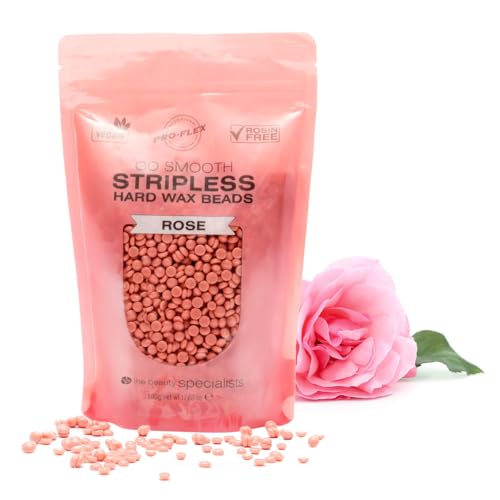 Rio Go Smooth Perles de cire dure sans rayures – 500 g (500 g x 1, rose)
