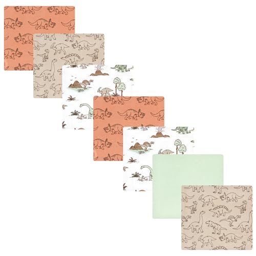 Image of Luvable Friends Little Treasure Flannel Receiving Blankets 7pk