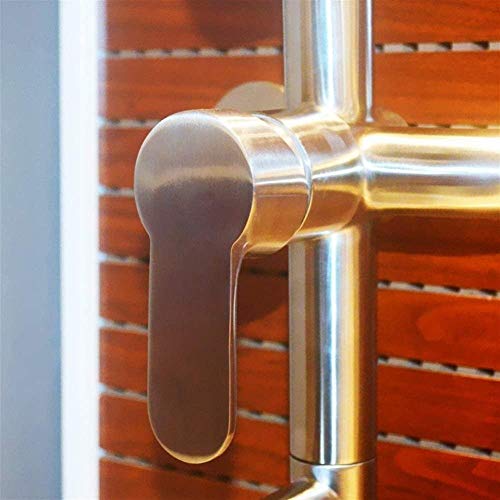 Robinet de douche effet pluie mural pour résoudre les variations d'eau - 7