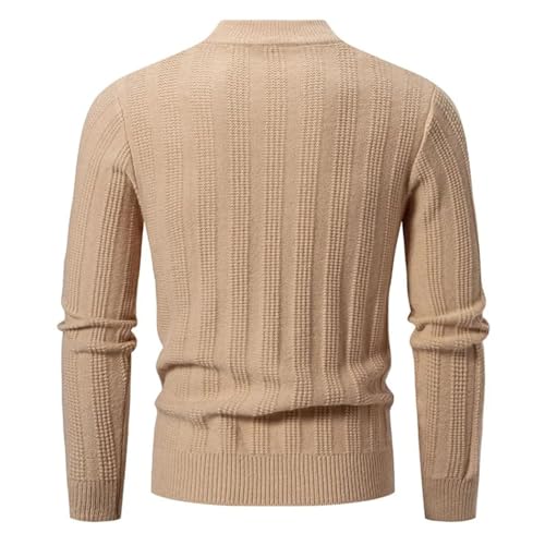 Men's Color Block Sweater Knit Pullover Long Sleeve Casual Comfortable Warm Soft Winter Top2