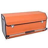 【Hochwertiges und strapazierfähiges Leder】 Dieser strapazierfähige Auto-Kofferraum-Organizer mit Deckel ist wasserdicht, geruchsneutral und widersteht beständig dem täglichen Verschleiß. Er ist aus hautgetestetem Premium-Leder gefertigt und gibt keine unangenehmen Gerüche ab. Darüber hinaus ist er hautverträglich, was die Sicherheit und Qualität dieses Organizers weiter verbessert.