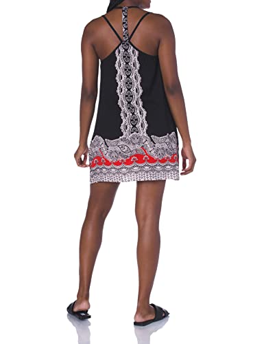 Angie Womens Black Double Strap Sundress Casual Dress, Black, Small Us #TOP1