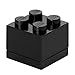 Produktbild LEGO Aufbewahrungsbox Kiste Mini Box 4er schwarz