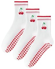 3 Pairs Red Cherry