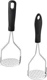 2pcs Manual Potato Masher Stainless Steel for Mashings Halloween