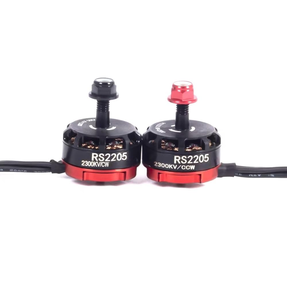 Adatto for FPV RC QAV250 X210 Racing Drone Multicopter RS2205 2205 2300KV CW CCW Motore Brushless(RS 2205 CW 4PC)