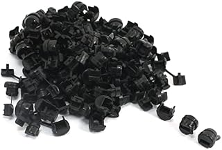 XYZOOM 100Pcs 7mm Width Nylon Flat Wire Cord Clip Clamp Strain Relief Bushing(cb378 496cf 31643 03b19 70db8 bcfe1