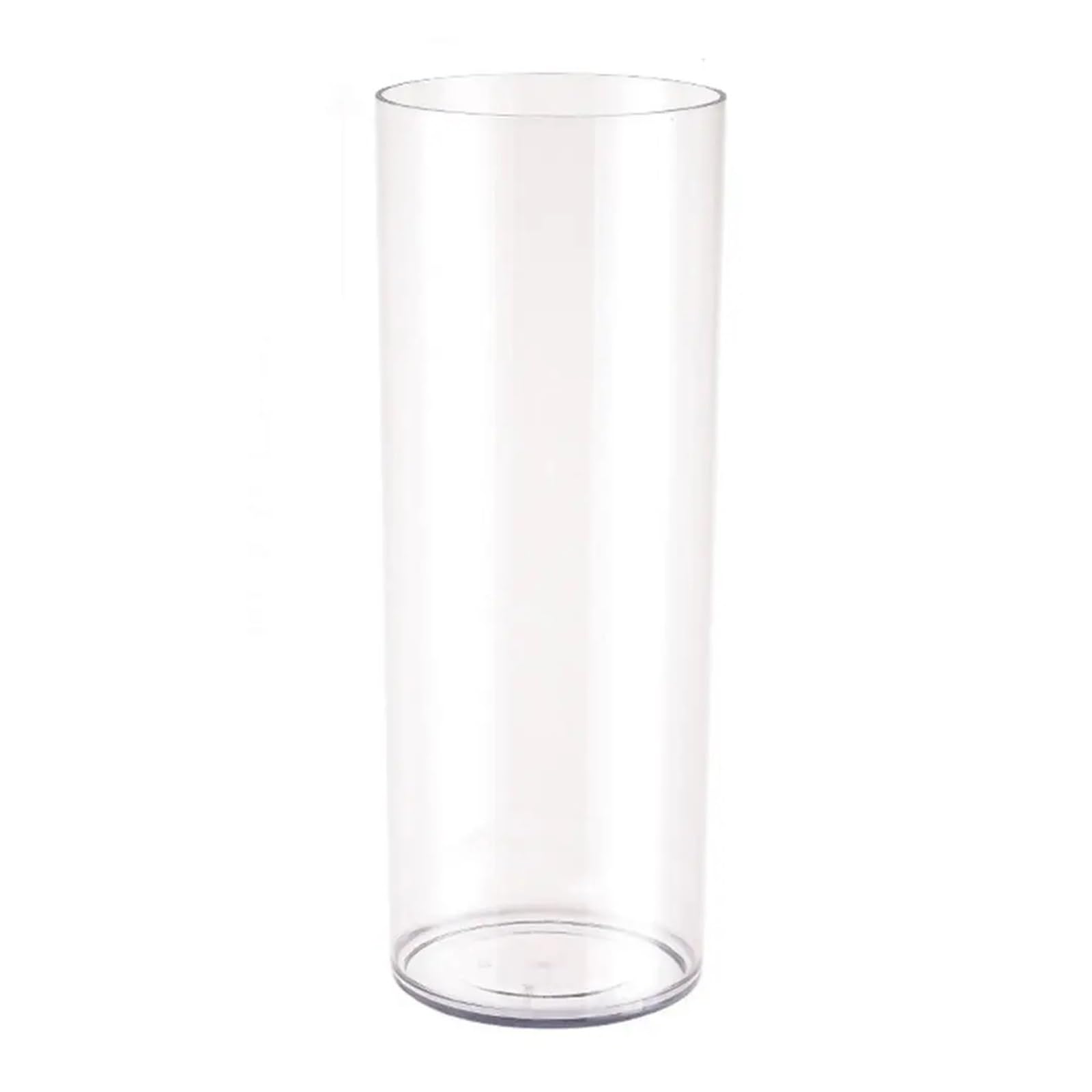 Luoaxinn One Color Acrylic Vase Hydroponic Plants Acrylic Cylinder Vase