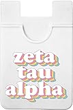 Sorority Shop Zeta Tau Alpha - Retro Koala Pouch - Adhesive Cell Phone Wallet