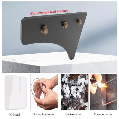 Auvent pour porte d'entrée aluminium pour rester au sec devant sa maison