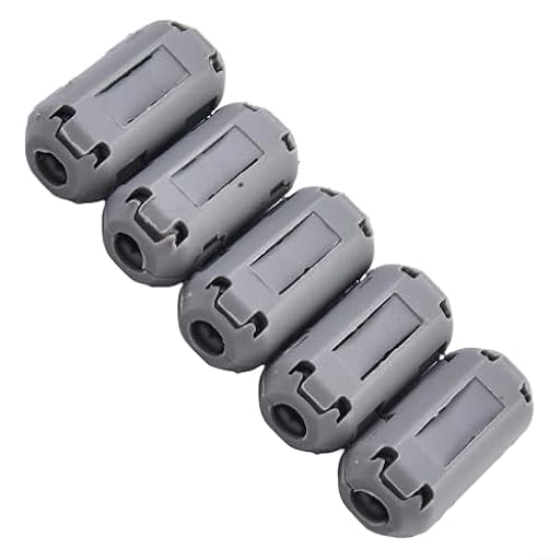 Honseadek Abrazadera de cable antiinterferencias para cable de audio y video, 2 piezas/5 piezas, clip de cable Rfi para USB de 5 mm, filtro supresor de ruido de núcleo de ferrita (5 piezas) | Ya disponible en tu tienda friki favorita! En mundofriki.es! Honseadek Abrazadera de cable antiinterferencias para cable de audio y video, 2 piezas/5 piezas, clip de cable Rfi para USB de 5 mm, filtro supresor de ruido de núcleo de ferrita (5 piezas) | Ya disponible en tu tienda friki favorita! En mundofriki.es!