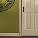 A29 Set of 2 Door Handle Pull, Heavy Duty Long Door Pulls for Kitchen Cabinets, Cabinet Door Pulls, Closet Door Pulls, Cast Iron Black Powder Coat Finish Gate Handles