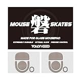 TALONGAMES Mouse Feet Skates for Logitech G PRO X 2, for Glass Mousepads, High Durability, Lasting Performance, Low Noise,Curved Edge, Speed & Control (磐 Series, Khaki)