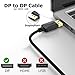 DisplayPort Cable 20-Pack, 6 Feet, Thin DP to DP 1.2 Cable Cord, [4K@60Hz, 2K@165Hz, 2K@144Hz] Display Port to Display Port Cable Braided for Computer, Laptop, Docking Station Monitor and More