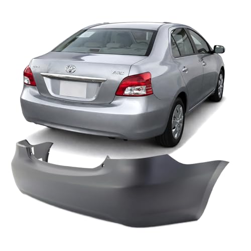 Image of FitParts Compatible with Toyota Yaris 2007-2012 Rear Bumper Cover