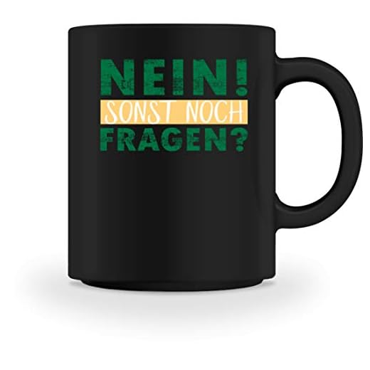 Rolig nej! Annars har du några frågor? Sarkasmus party firande rolig design – mugg