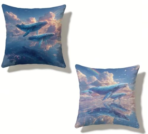 �N�b�V�����J�o�[ 50x50 cm 2���Z�b�g �� �������J�o�[ 50 x 50 �h�� ���� ���O �N�b�V���� �~ �l�C ���O Cushion Cover �l�p HD���ʈ�� ���_�� �B���t�@�X�i�[�t���C ������ �p���� �_�� �� �\�t�@�[ �l�G�ʗp �� 