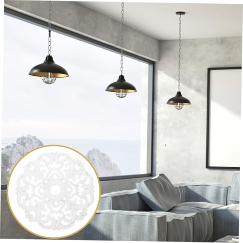 Medallón tallado calado de estilo escayola para decoración interior exclusiva 8
