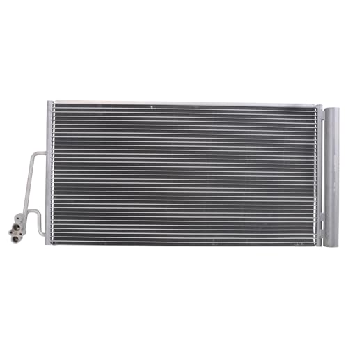 Image of TRQ A /C Condenser and Receiver Drier Assembly Compatible with 07-10 Mini Cooper 11-16, Countryman 13-16 Cooper Paceman