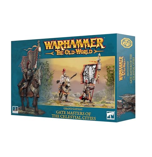 Grand Cathay Gate Masters solution de commandement figurines de combat Warhammer