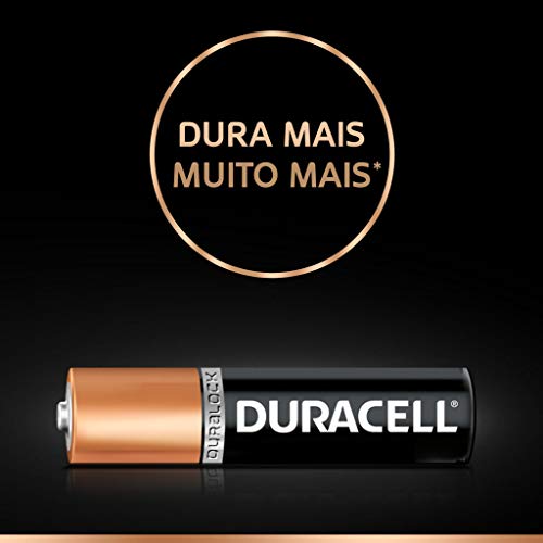 Pilha Alcalina Palito AAA Com 16 Unidades Duralock - Duracell