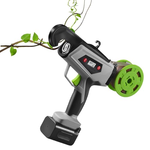 Máquina De Atado Eléctrico, Máquina De Unión De Plantas, con Pantalla Digital, 3-8 Engranajes, Diámetro De Unión Máximo De 25 Mm, para Tomates, Uvas Y Verduras