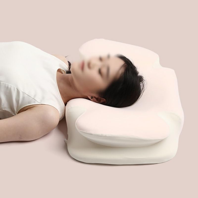 Sleep Pillow Ice Silk Slow Rebound Neck Protecting Comfortable Breathable