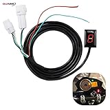 ★Anzeige des Gangwechsels in Echtzeit. Anzeige der aktuellen Gangzahl, von 1 bis maximal 6 und neutrale Anzeige