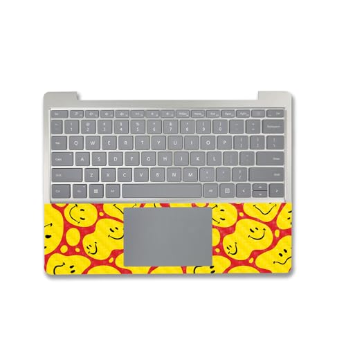 Image of MightySkins Carbon Fiber Skin Compatible with Microsoft Surface Laptop Go 3 (2023) Full Wrap Kit - Tripping with Friend | Protective, Durable Textured Carbon Fiber Finish | Made in The USA