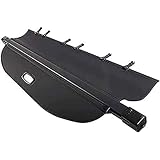 YCLNFC Retractable Car Cargo Cover for Ford Everest Endeavour 4Dr SUV 2015 2016 2017 Rear Cargo Security Trunk Cover Shield Shade Security Luggage Cover Privacy Panel Roller