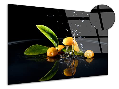 DECLINA, Quadro plexiglass, stampa su vetro acrilico, cornice per foto in plexi, Cornice in plexiglass foto Les Agrumes, 80x50 cm