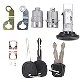 MOTOKU Set of 3 Ignition Switch Door Lock Cylinder w/Keys for Chevrolet Avalanche Blazer Silverado Suburban...