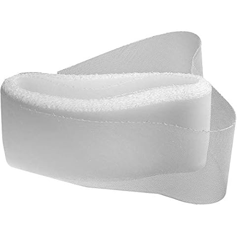 21 Metres Crinoline Flexible Sinamay Horsehair Braid Wedding Fascinator (White) by MNJ-Trimmings Cover