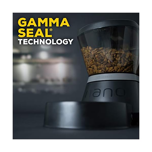 Gamma2 Nano Automatic Cat Feeder & Dog Feeder Unique Jam Proof Pet Food Dispenser Airtight