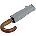 Paraguas para hombre XXL 121 cm con mango de madera auténtica y...