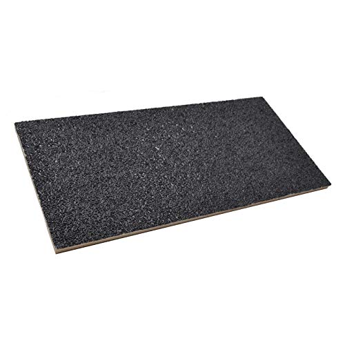 DEWEPRO® Plaque de rechange 500 x 240 mm pour ASIN B07YDS8D7H - Grain P16