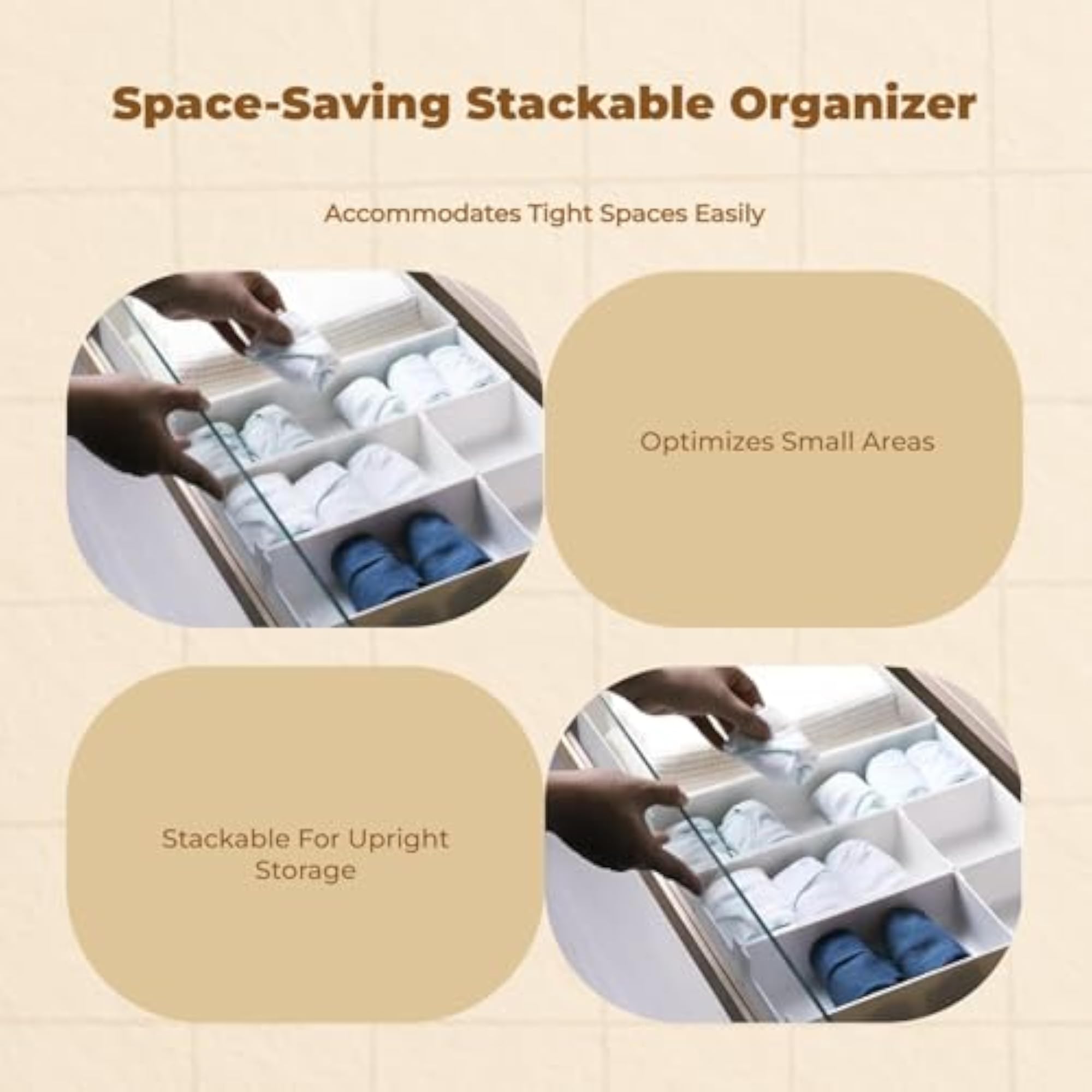 Mirror Cabinet Makeup Organizer for Countertop Storage