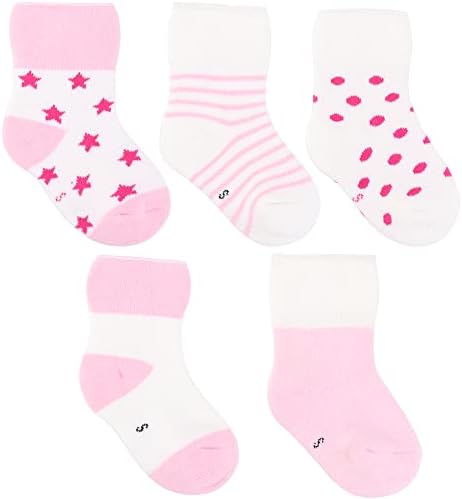 ANIMQUE 3er Pack Babysocken - Anti-Rutsch, Dick & Warm 0-36 Monate