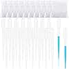 Buryeah 1000 Pcs Plastic Pipettes Droppers 3ml Disposable Transfer Pipettes Eye Dropper Small Graduated transfers Dropper for Science Laboratory, DIY Art, Essential Oils Makeup