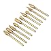 10Pcs Grinding Heads Carbide Tungsten Steel Woodworking Carving Abrasive Rotating Tool for Metal Wood Plastic